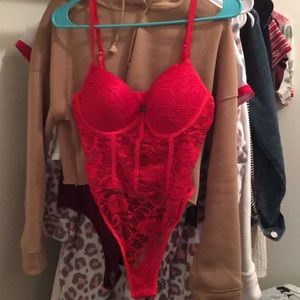 Lingerie red Lacey